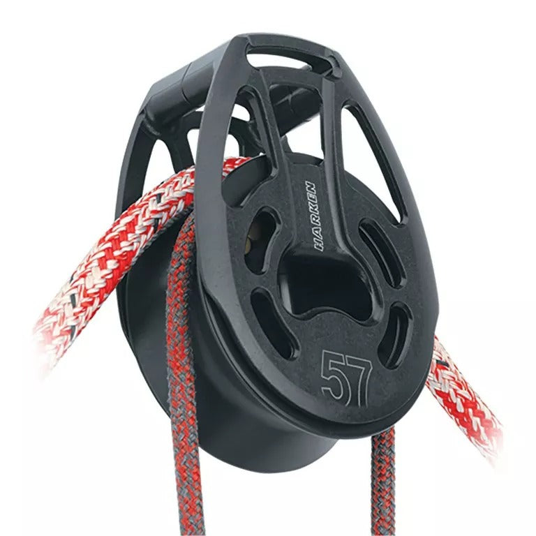 Harken 57mm Aluminum Loop Block Wide