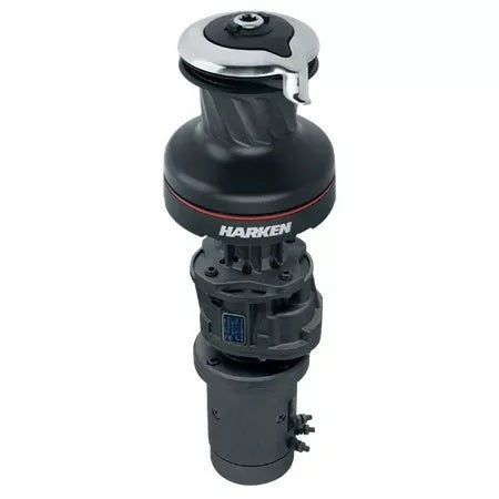 Harken 60 Electric Self-Tailing Radial Aluminum Winch - 3 Speed 12V Vertical