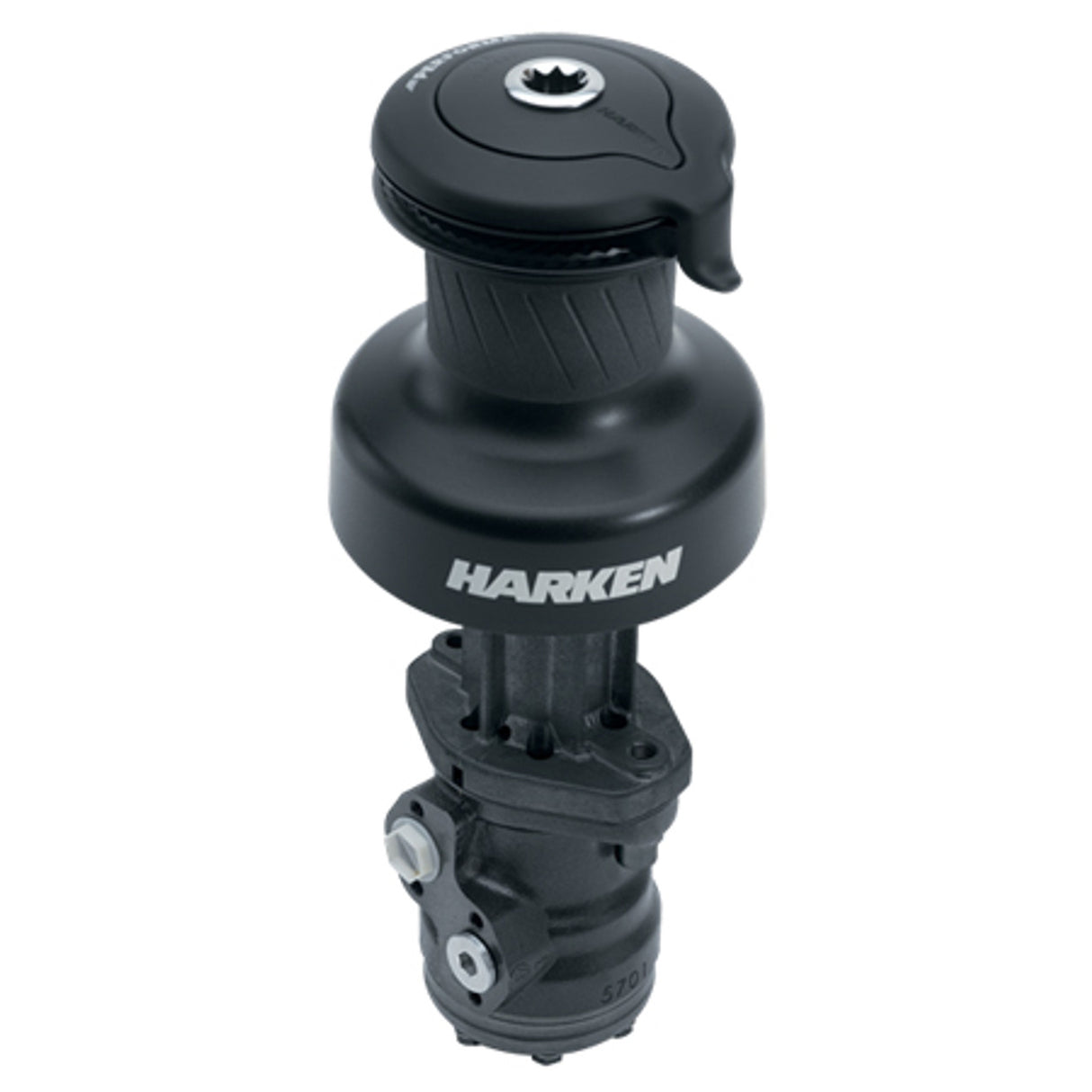 Harken Performa 3 Speed Electric ST Size 60 Alum Winch Vertical 24 Volt