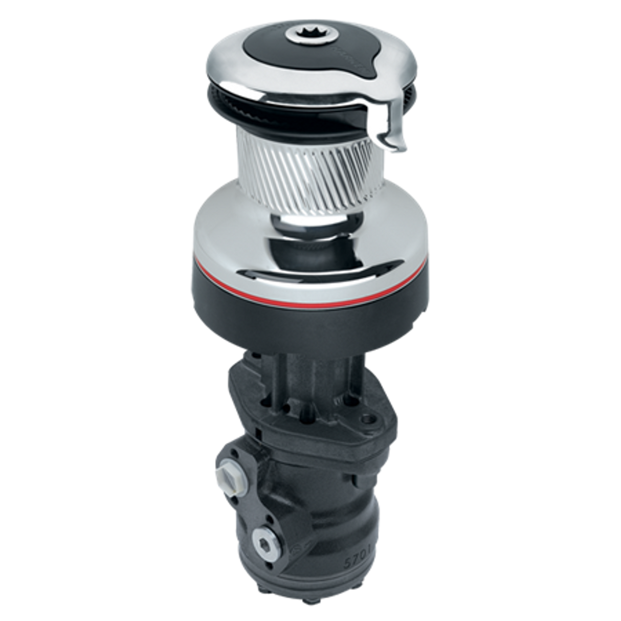 Harken Radial 3 Speed Size 60 Self Tailing Hydraulic Chrome Winch