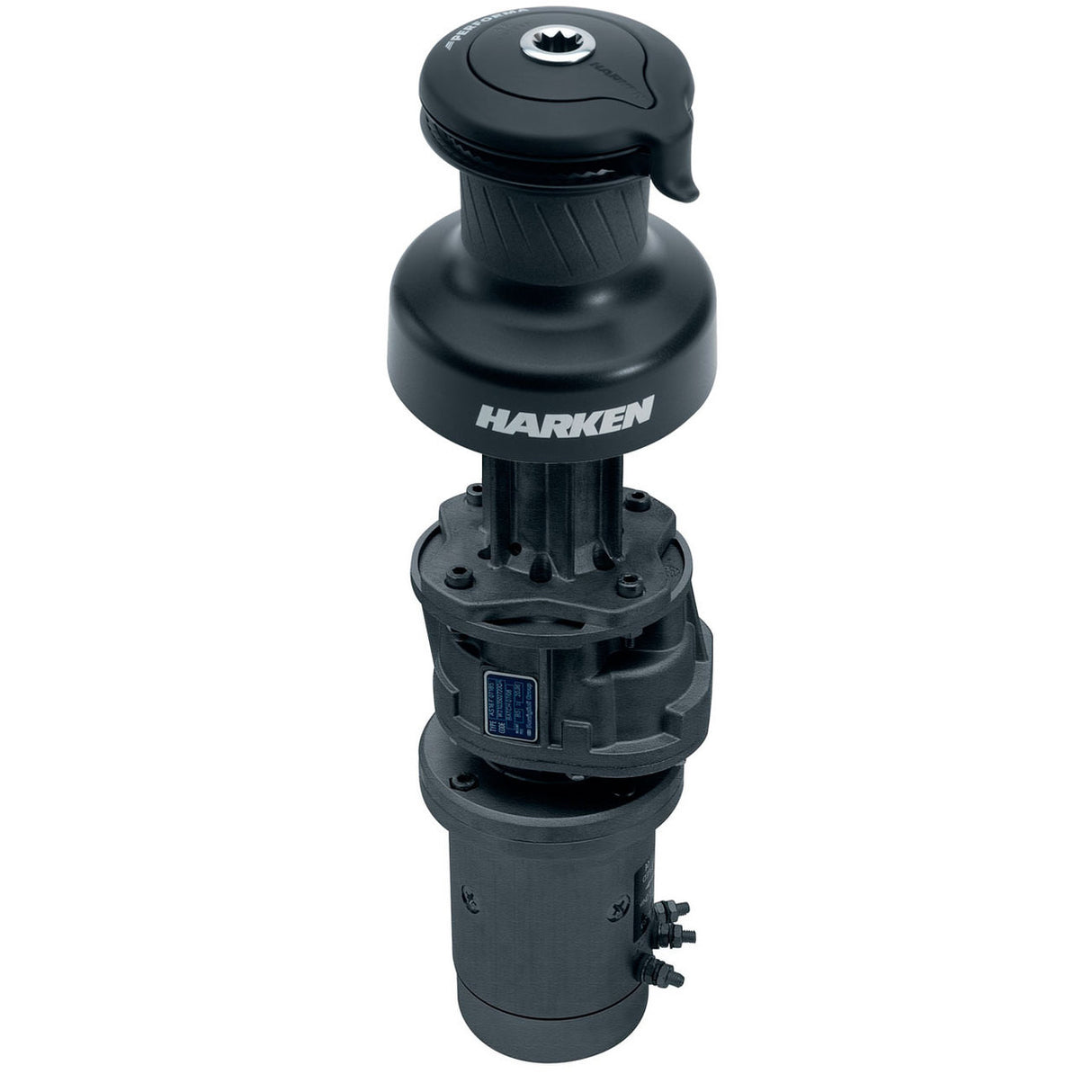 Harken Performa 3 Speed Electric ST Size 70 Alum Winch Vertical 12 Volt