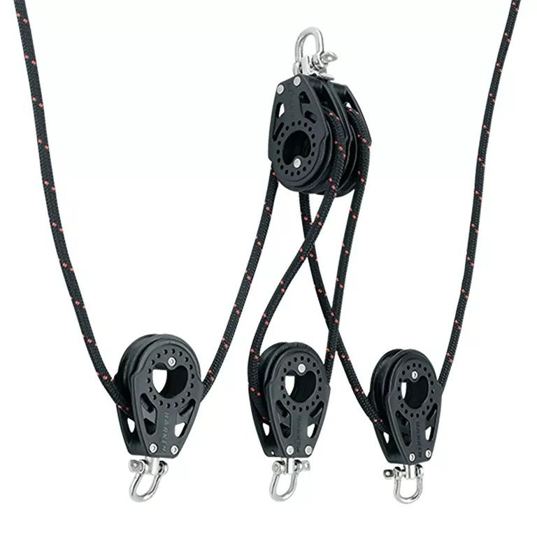Harken 4:1 Double-Ended 57mm Carbo Purchase System