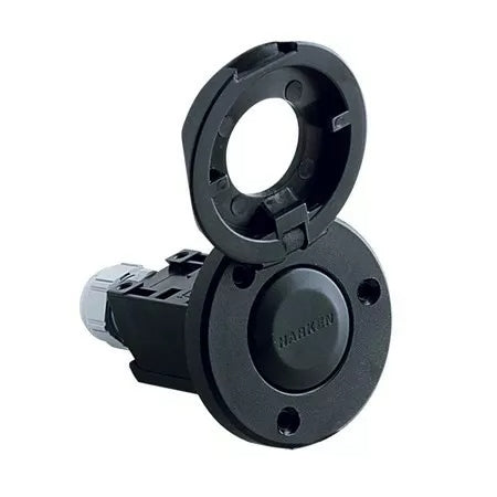 Harken Black Waterproof Electronic Switch - Single-Function, Guard Top