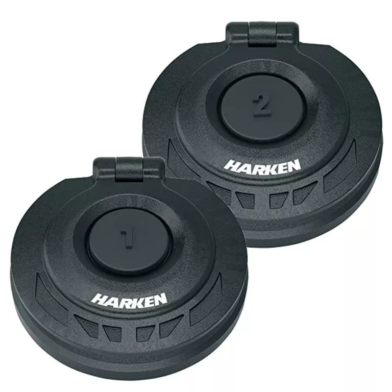 Harken Pair 1 & 2 Single Function Digital Foot Switch - Black