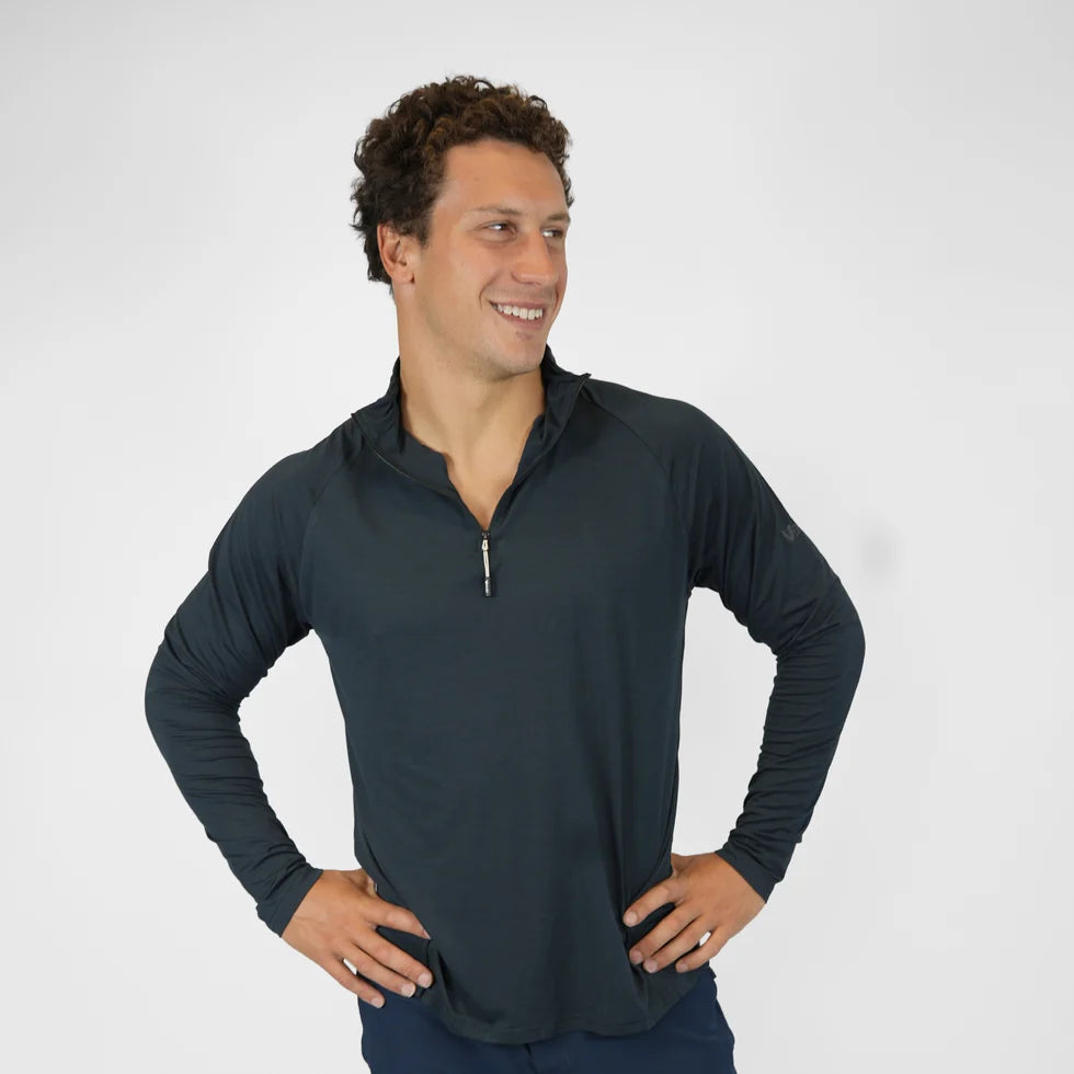 Vaikobi UV Ocean Tech Long Sleeve Zip Top
