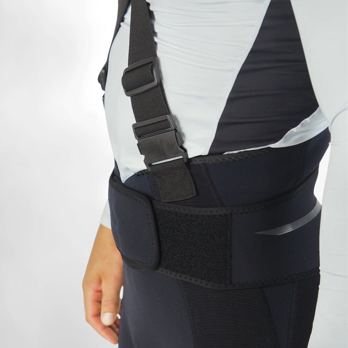 Vaikobi Hiker Force Suit Gen2 in black - midsection construction