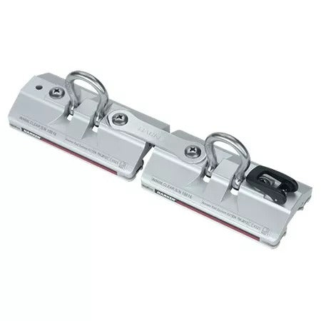Harken 27mm Clear Anodized Car - Assembly with Coupler, Pinstop