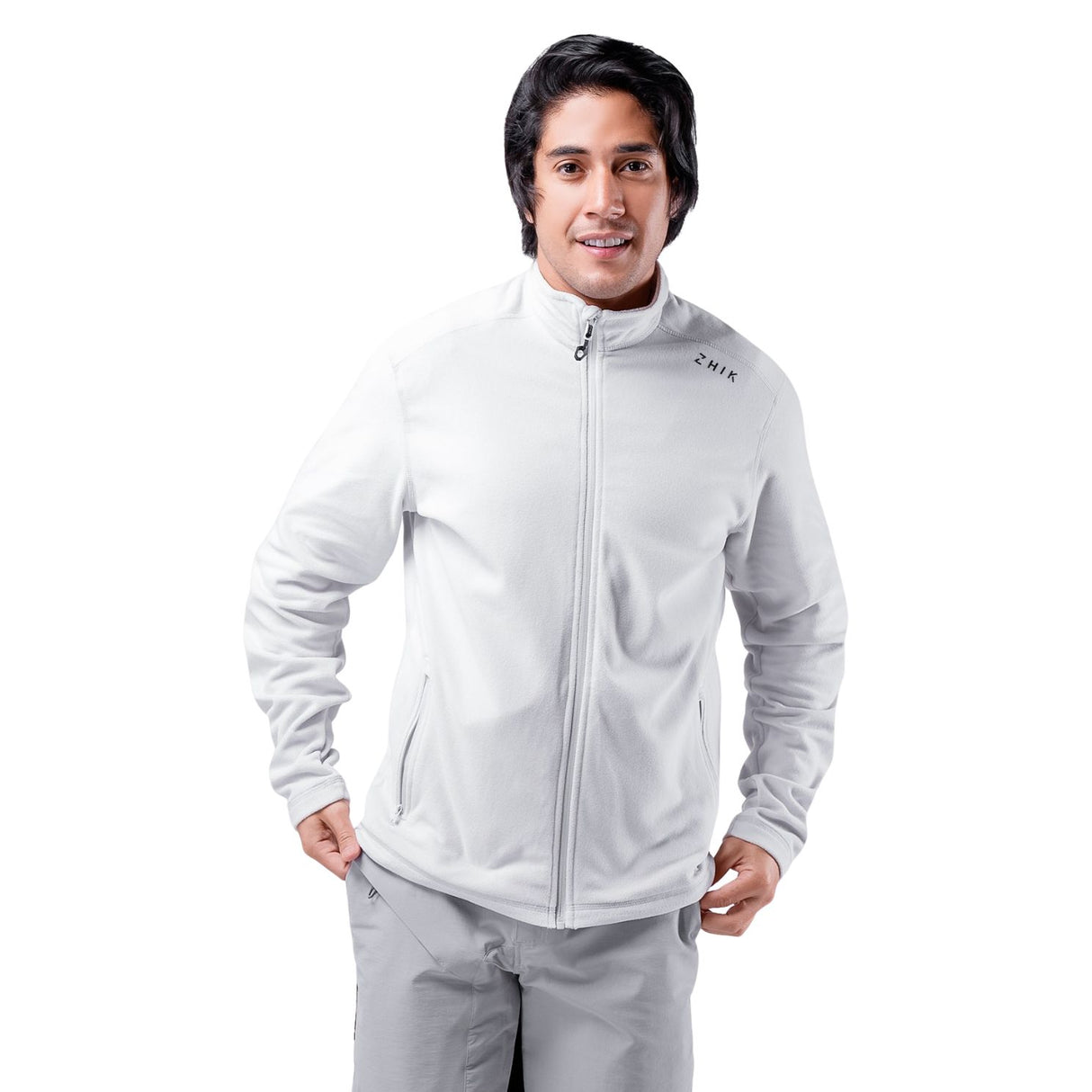 Zhik Mens Navy Full Zip Fleece Jacket
