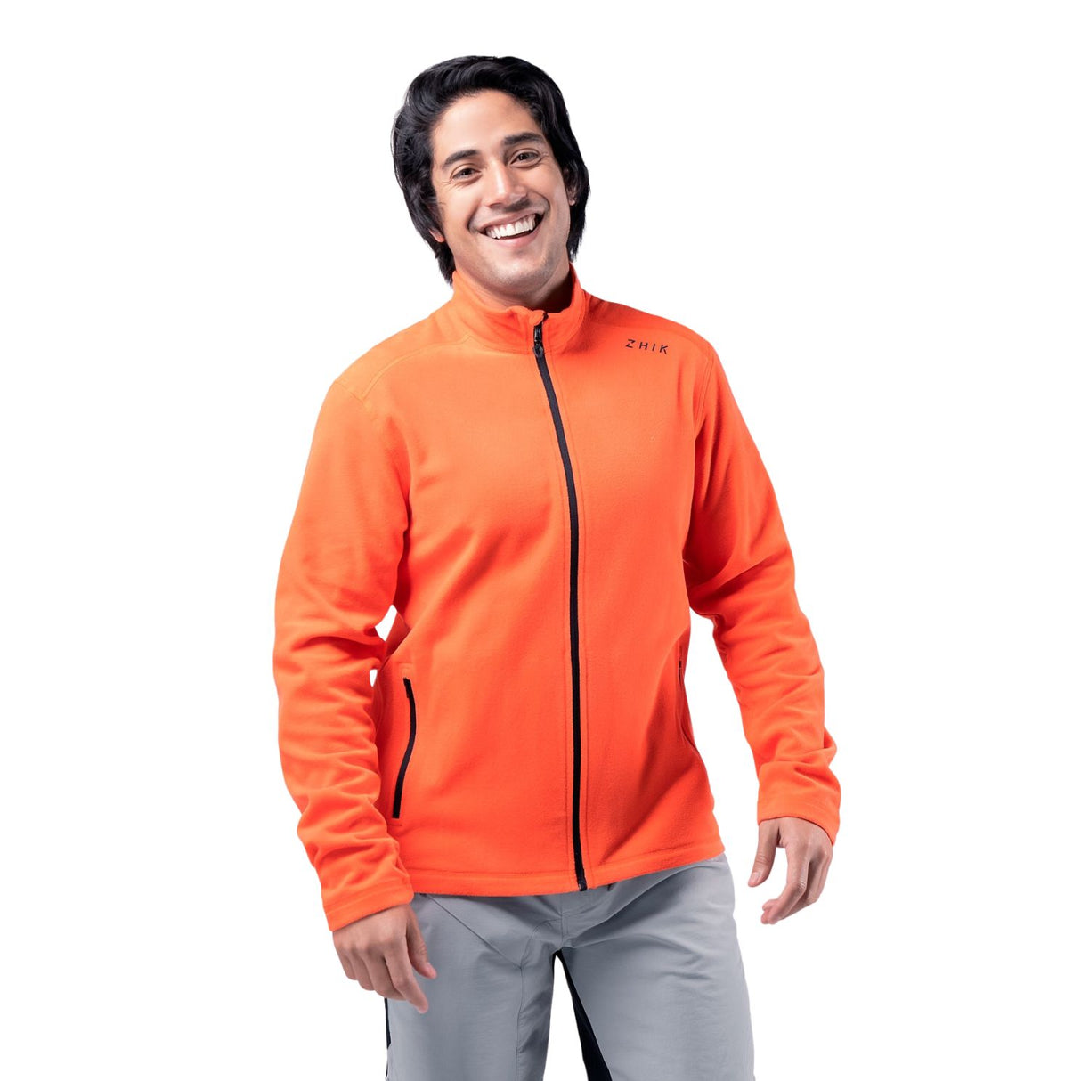 Zhik Mens Navy Full Zip Fleece Jacket