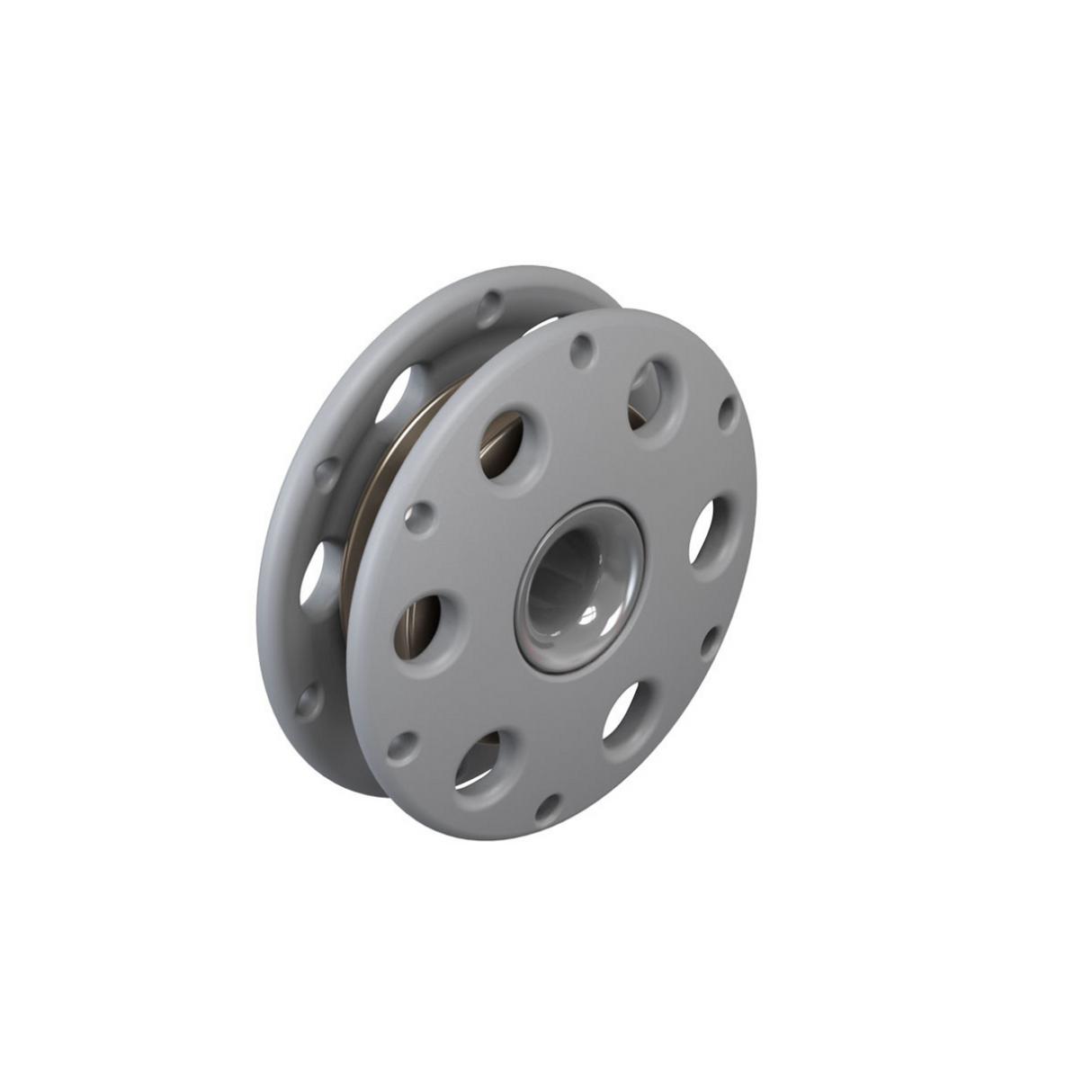 Karver KB6 / 30 mm Sheave Dia. Grey