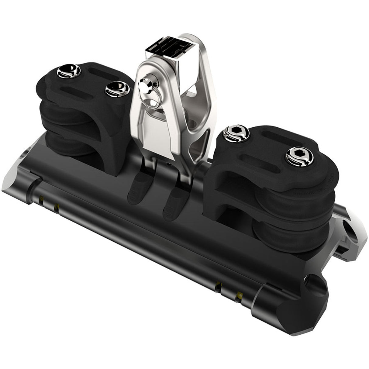 Lewmar Size 2 Car Torlon Ball Size 3 Upstand 2 Double Control Sheaves