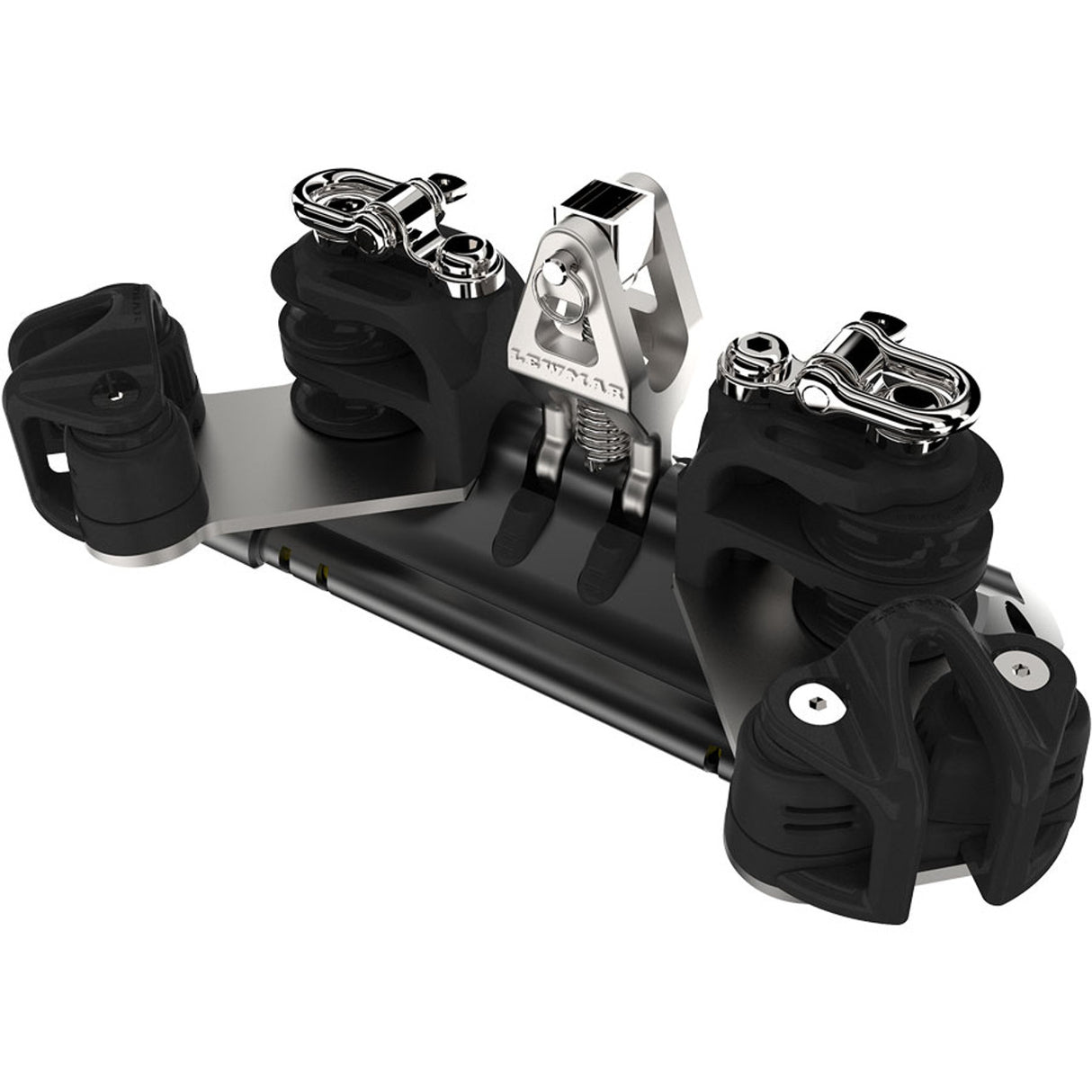 Lewmar Size 2 Car Torlon Ball Upstand 2 Double Control Sheaves Becket Cams