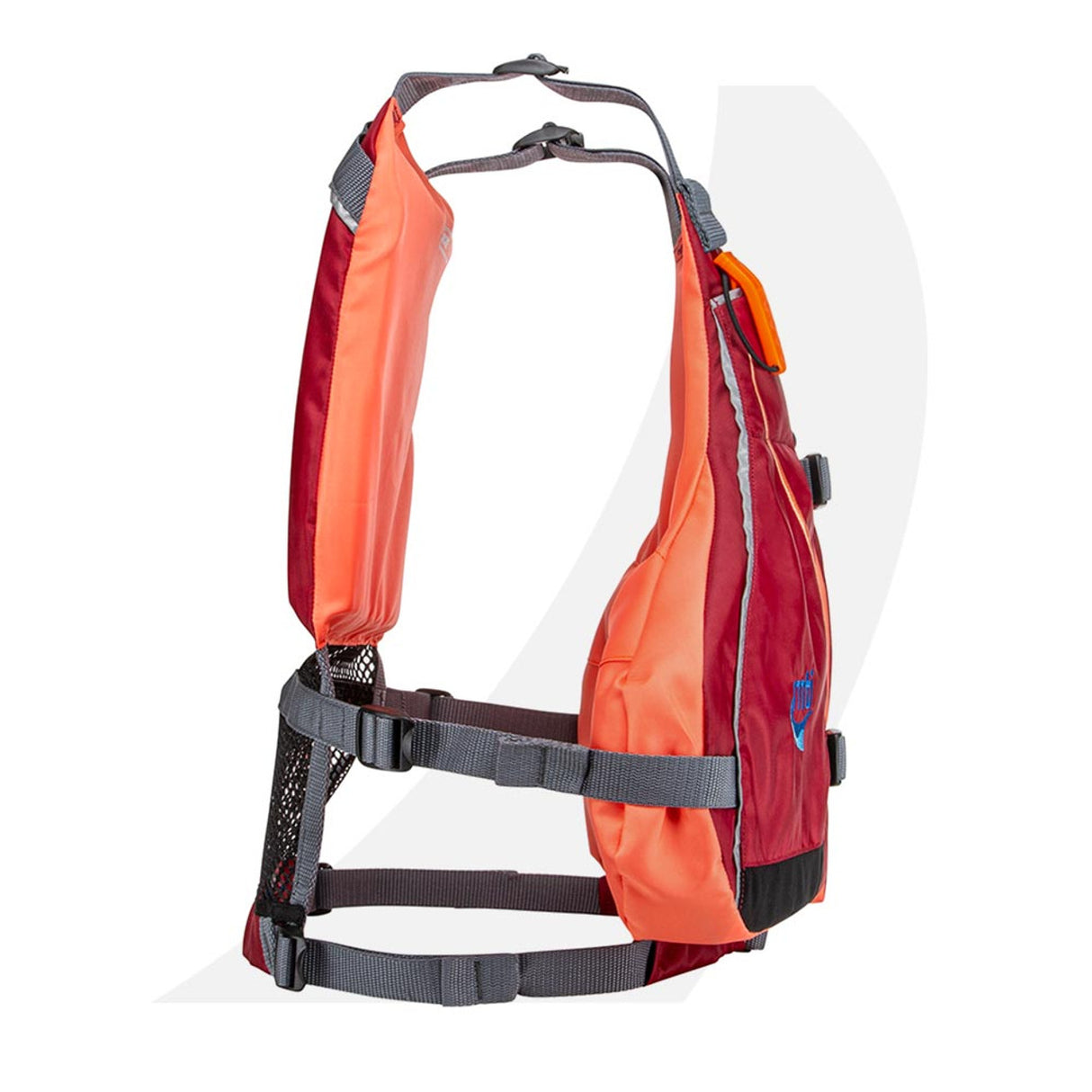 MTI Lifejacket Moxie, Merlot/Coral Print