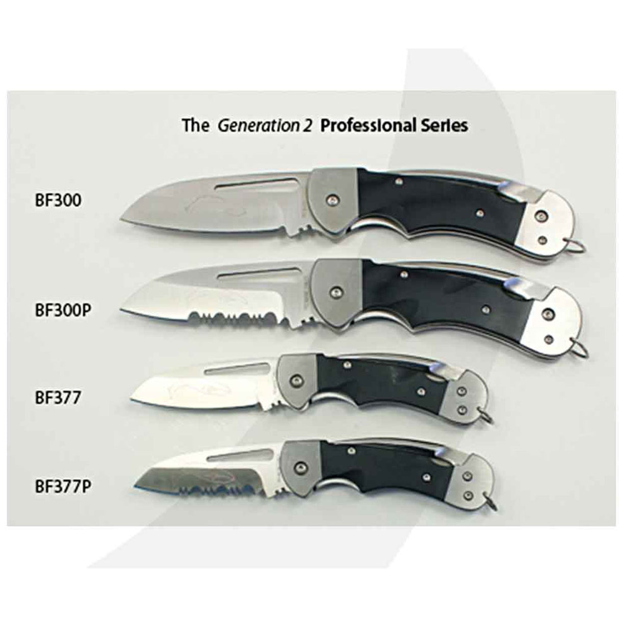 Myerchin Knives BF377 Gen 2 Black G10 Handle Crew