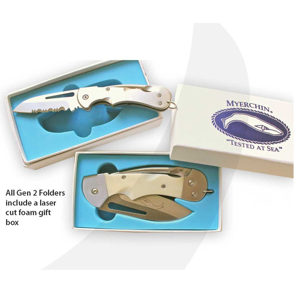 Myerchin Knives WF377P Gen 2 Wood Handle Crew Pro Knife