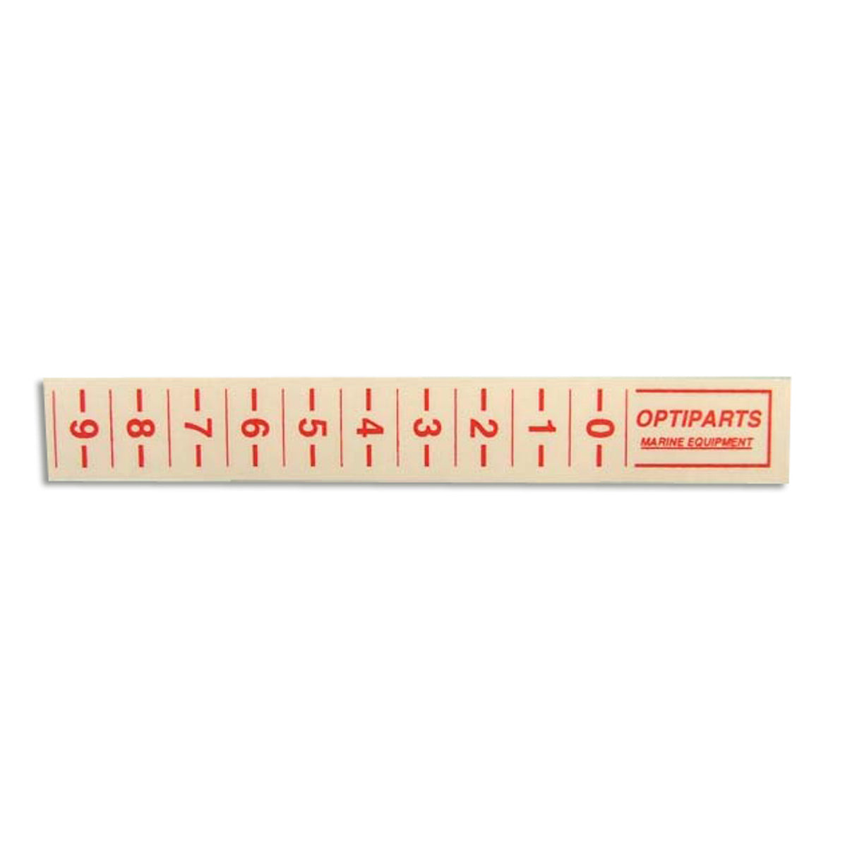 Optiparts Trim Strips, Red, for outhaul on silver booms, pack of 20