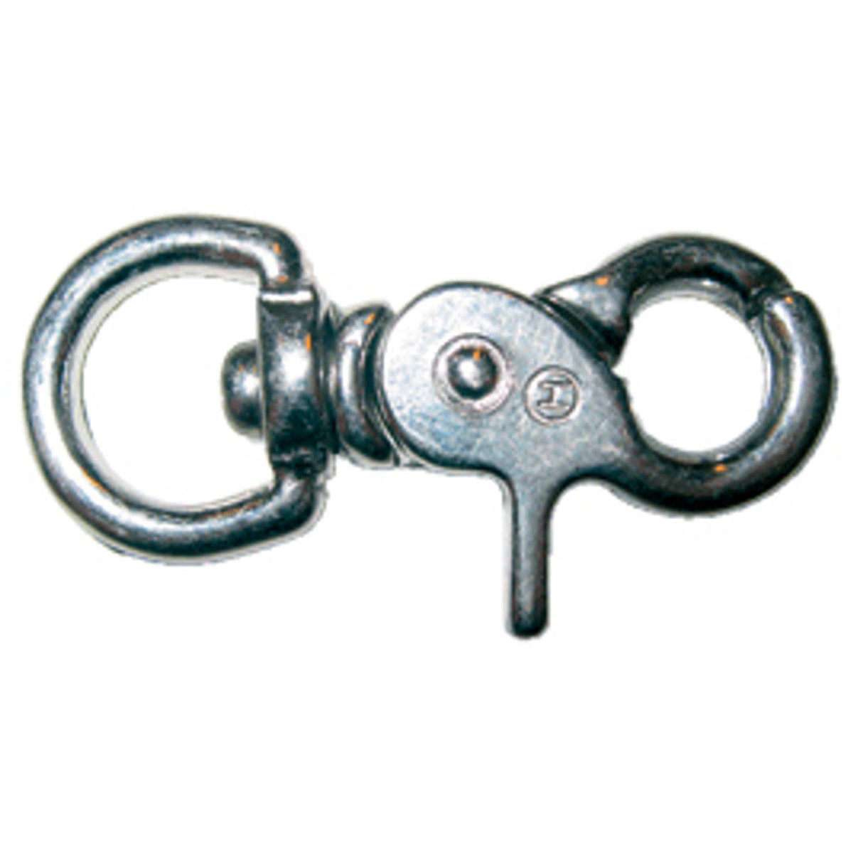 Optiparts Safety Shackle, trigger type, stainless steel