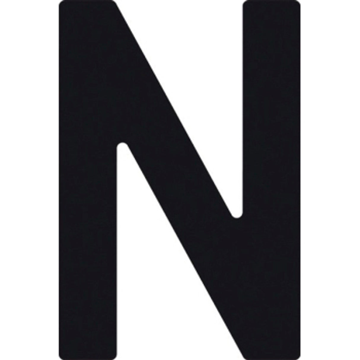 WinDesign Sail number, 12" black