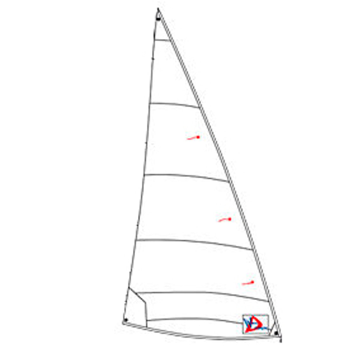 WinDesign Sails, I420 Jib (Special order) 3 weeks delivery time