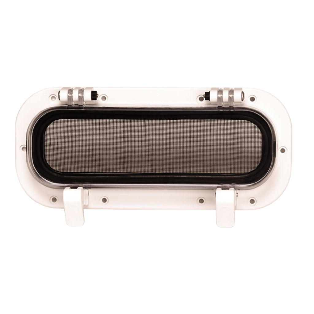 Beckson Port Cam 3x10x1" White/Clear