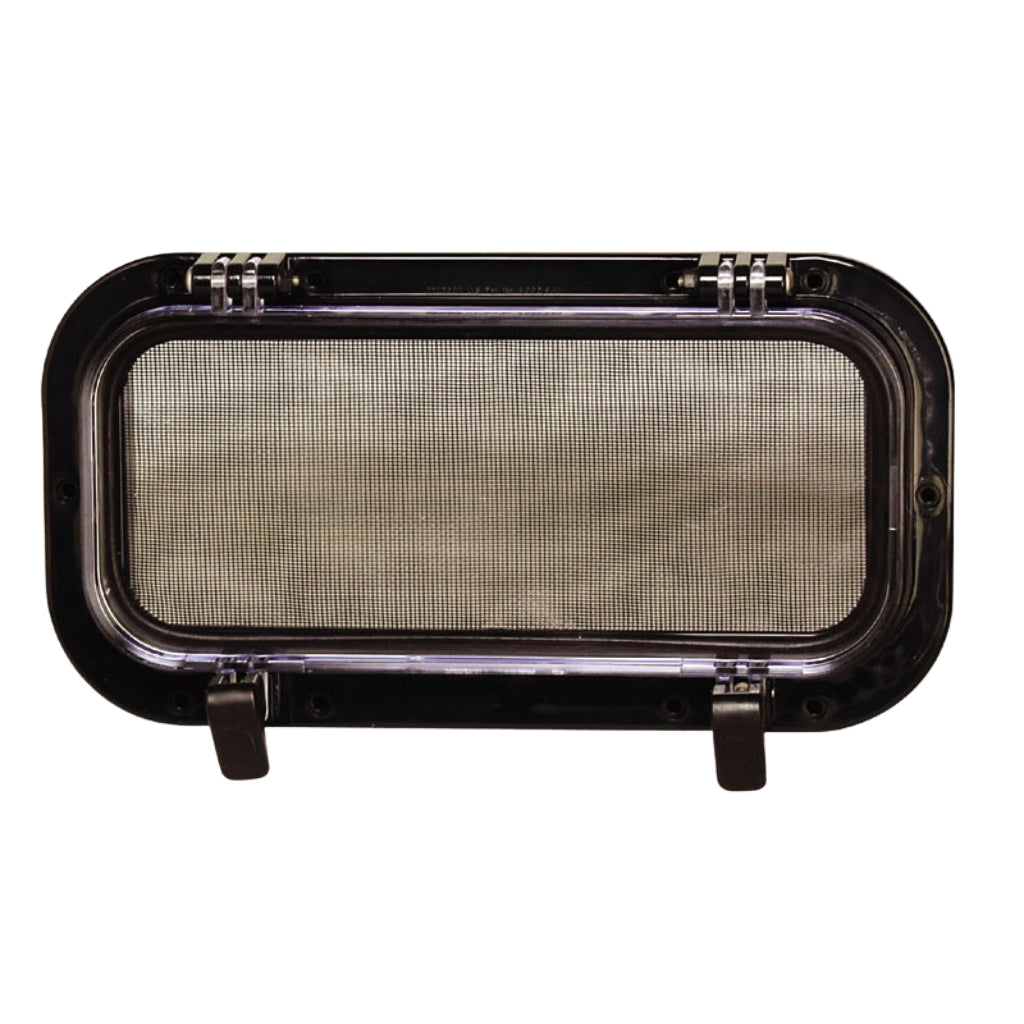 Beckson Drain Port 5x12x2" White/Smoke