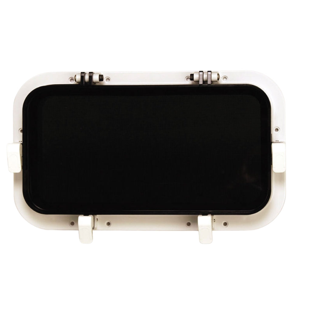 Beckson Port Cam 7x14x2" White/Smoke