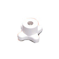 Beckson Knob 1/4x20 White