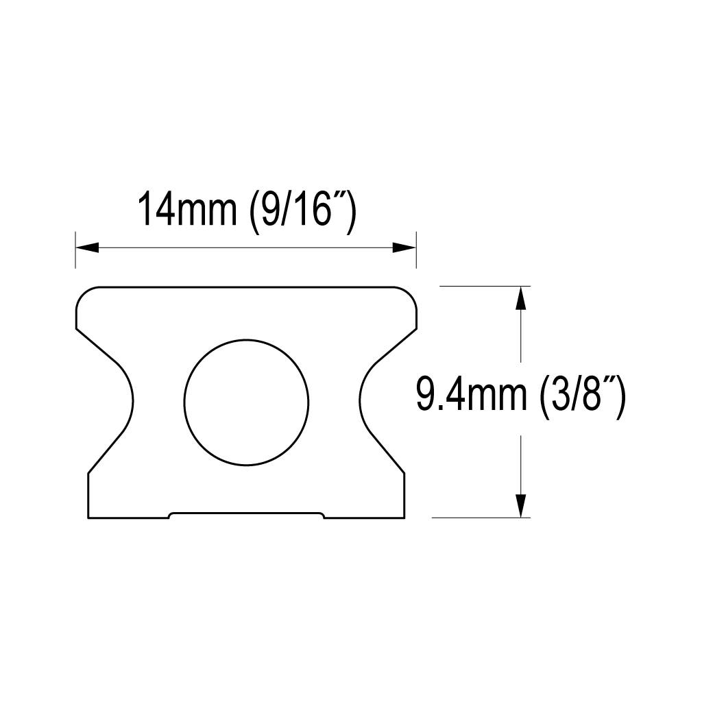 Ronstan Series 14 Ball Bearing Mast Track, 3m