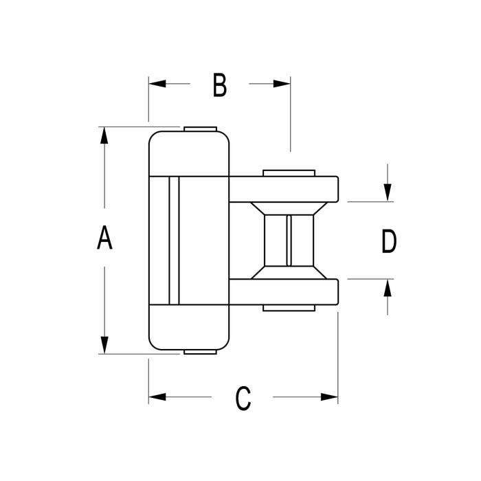 Ronstan Series 26 Intermediate Batten Car