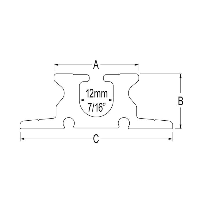 Ronstan Series 30 Luff Groove Mast Track, 3m