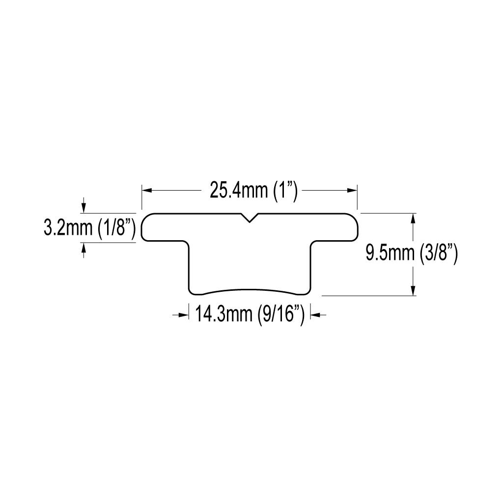 Ronstan Series 25 T-Track 3m
