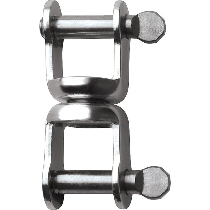 Ronstan Stainless Steel Swivel Shackle 3/16" Pins Coined Head