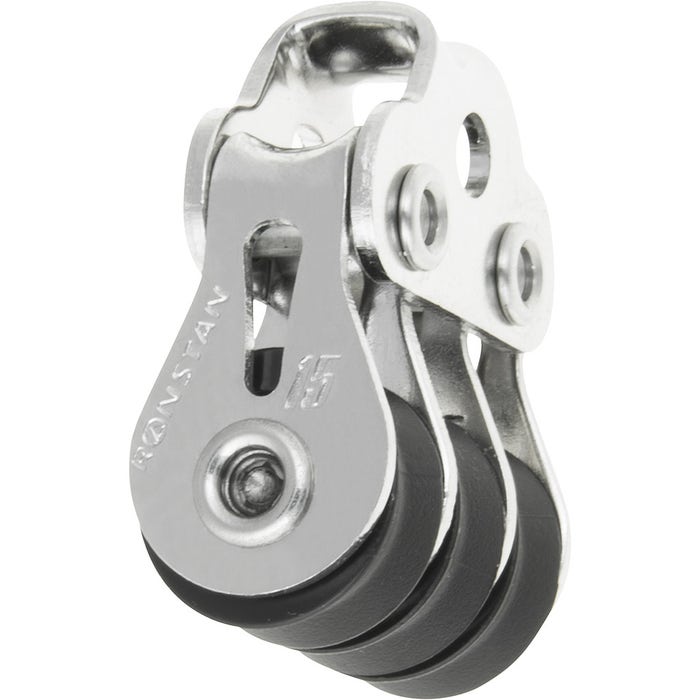 Ronstan Series 15 Ball Bearing Triple Block with Loop Top