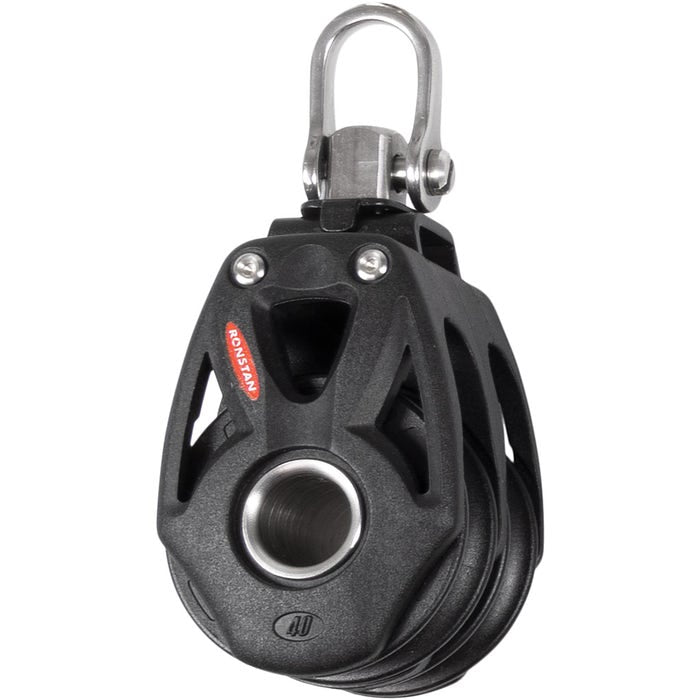 Ronstan Series 40 Ball Bearing Orbit Block, Double, Shackle Head