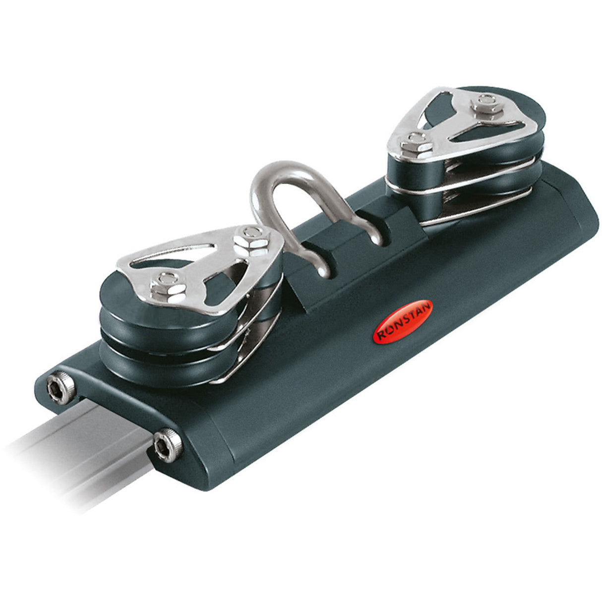 Ronstan Series 26 Traveller Car, 205mm, Shackle, 4 Control Sheaves
