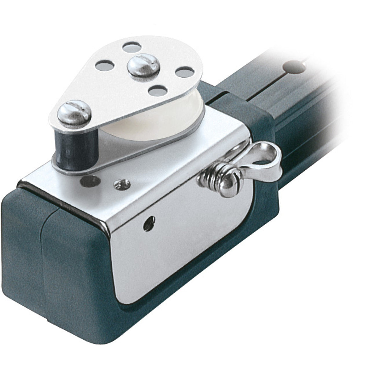 Ronstan Series 32 I-Beam Control End, Single Sheave, Becket