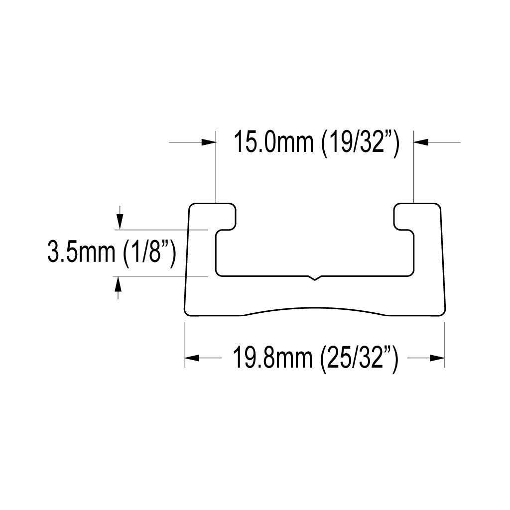Ronstan Series 19 C-Track 3m