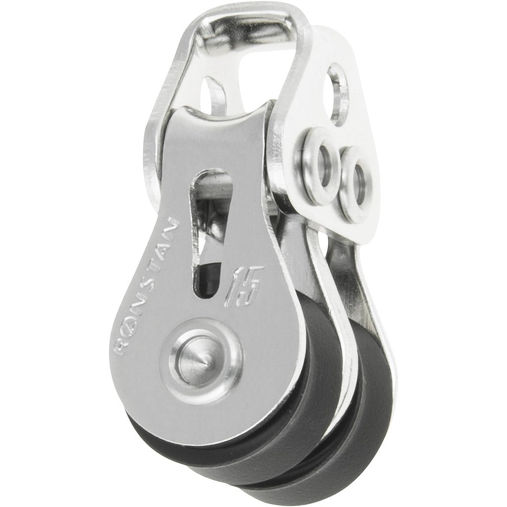 Ronstan Series 15 Ball Bearing Double Block with Loop Top