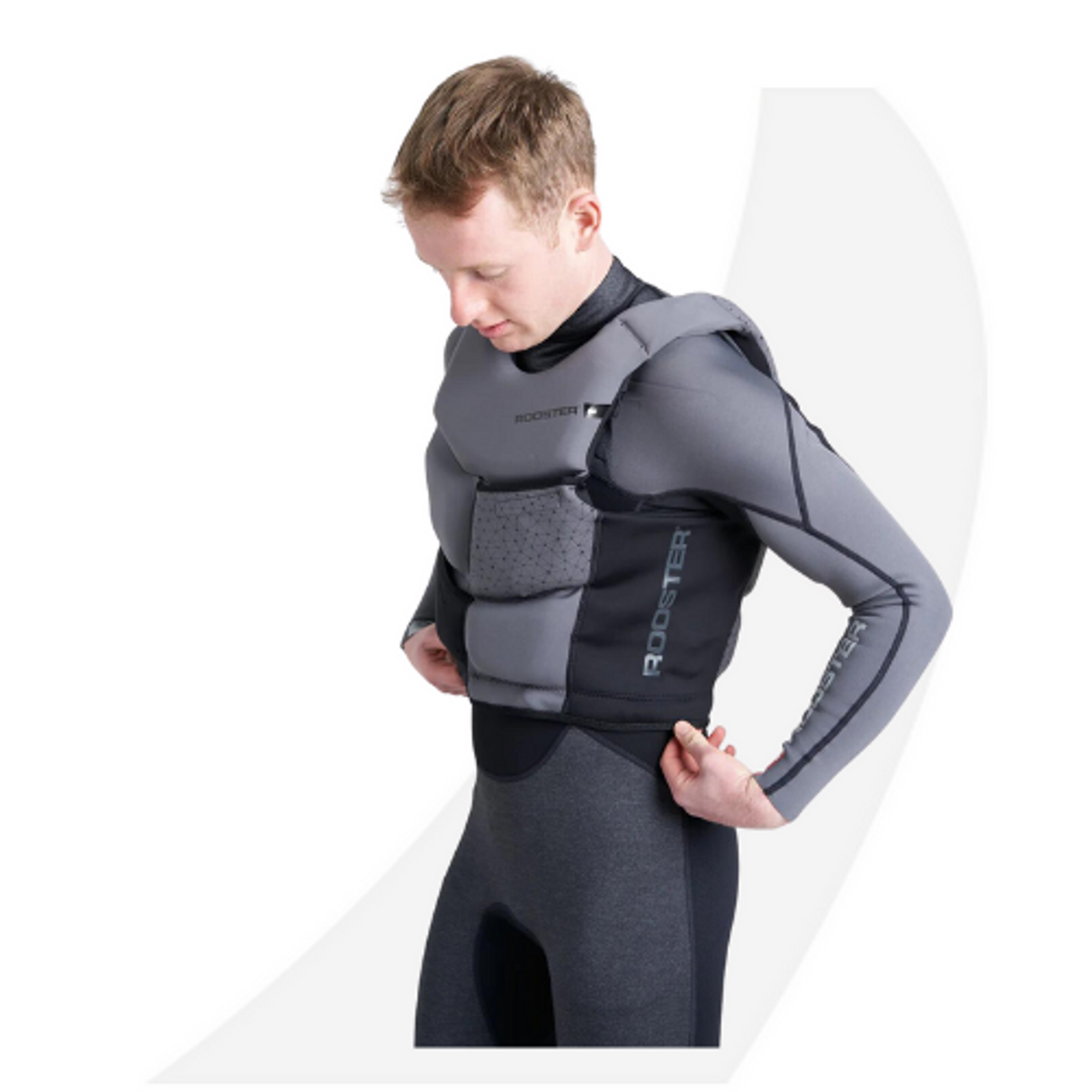 Rooster Race Armour Buoyancy Aid (Black, Gray)