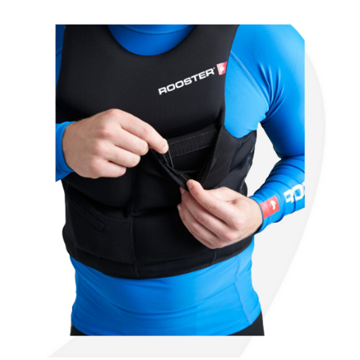 Rooster Race Armour Buoyancy Aid (Black, Gray)