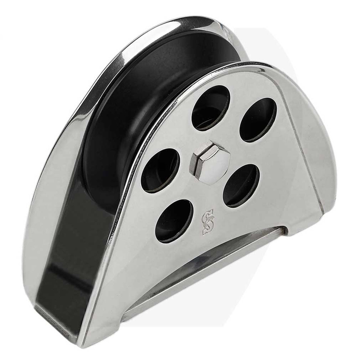 Schaefer Half-Moon Fixed Fairlead, 2 3/8"(60mm) OD