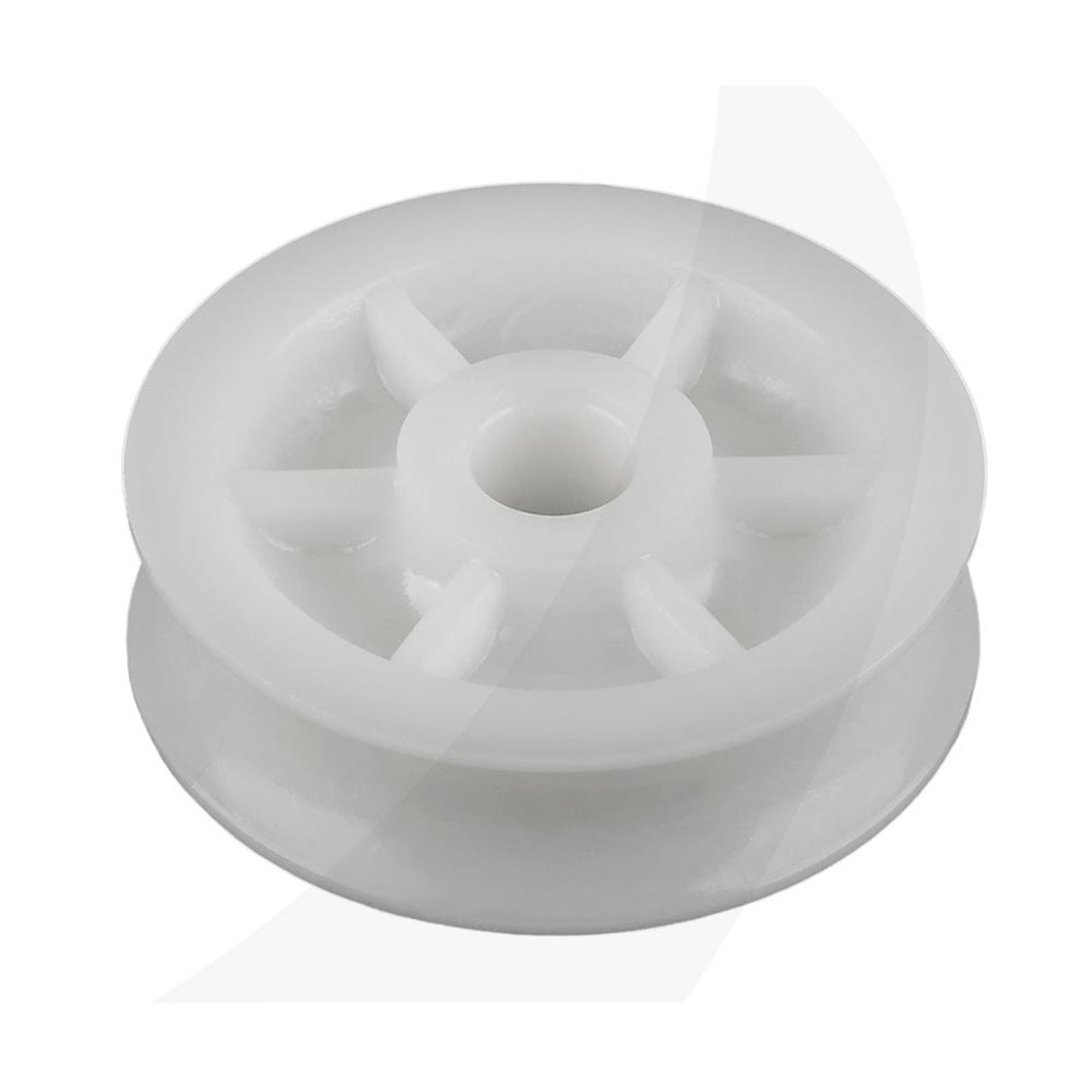 Schaefer Sheave, 2"(51mm) OD, White Delrin