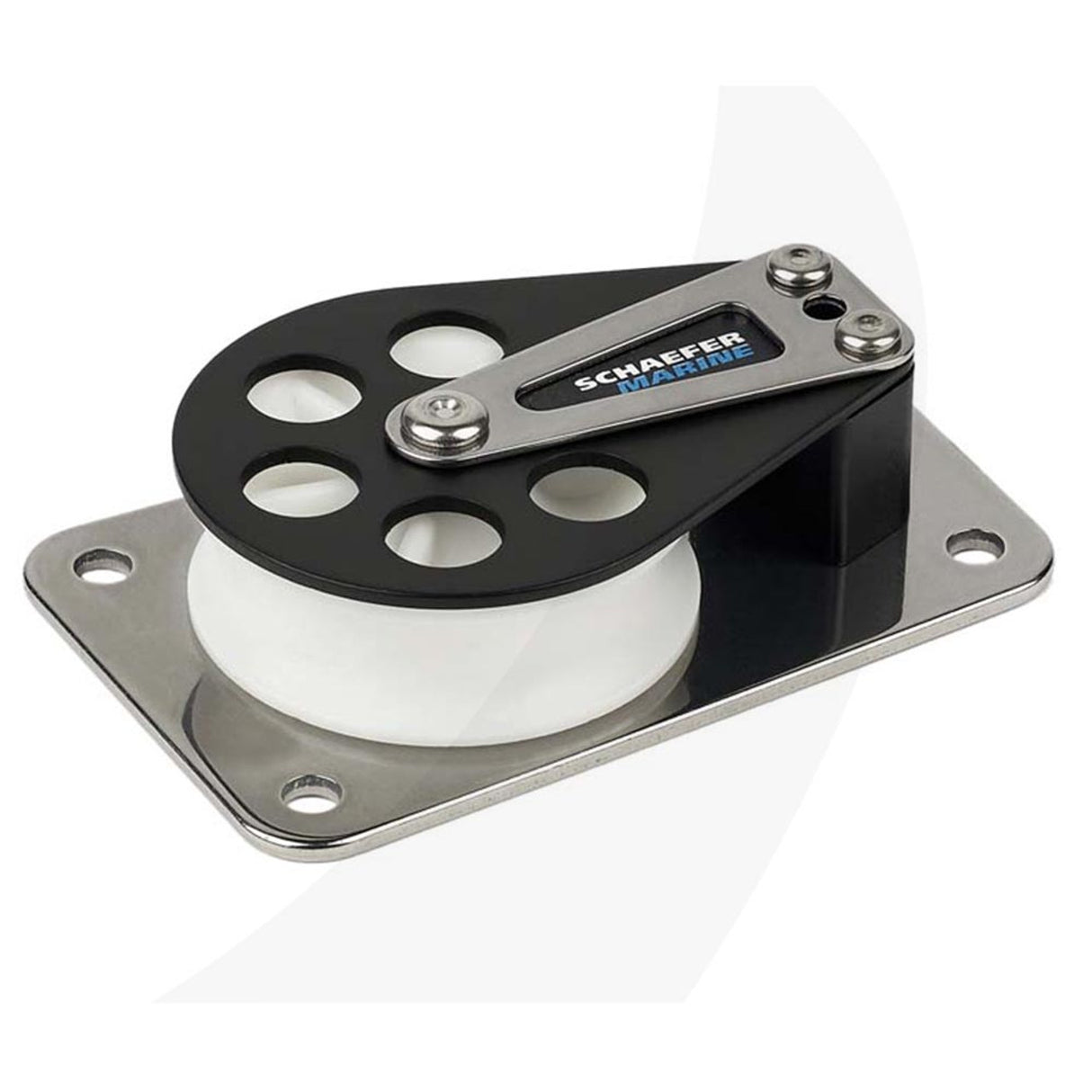 Schaefer Cheek Block, Delrin Sheave 60mm