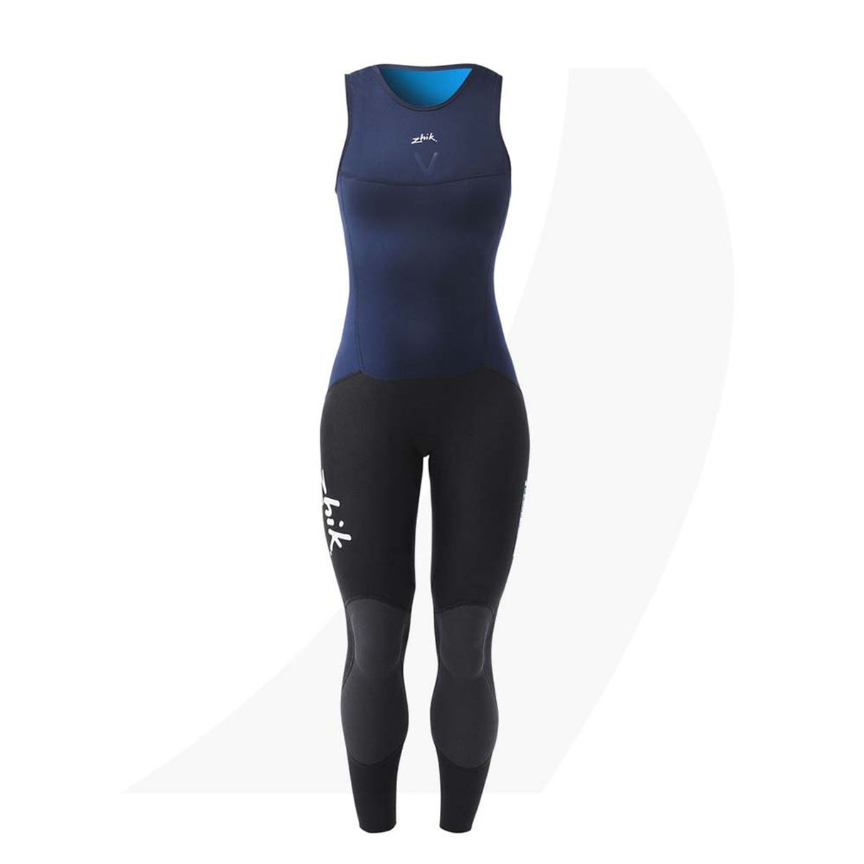 Zhik Women Microfleece V Skiff Navy