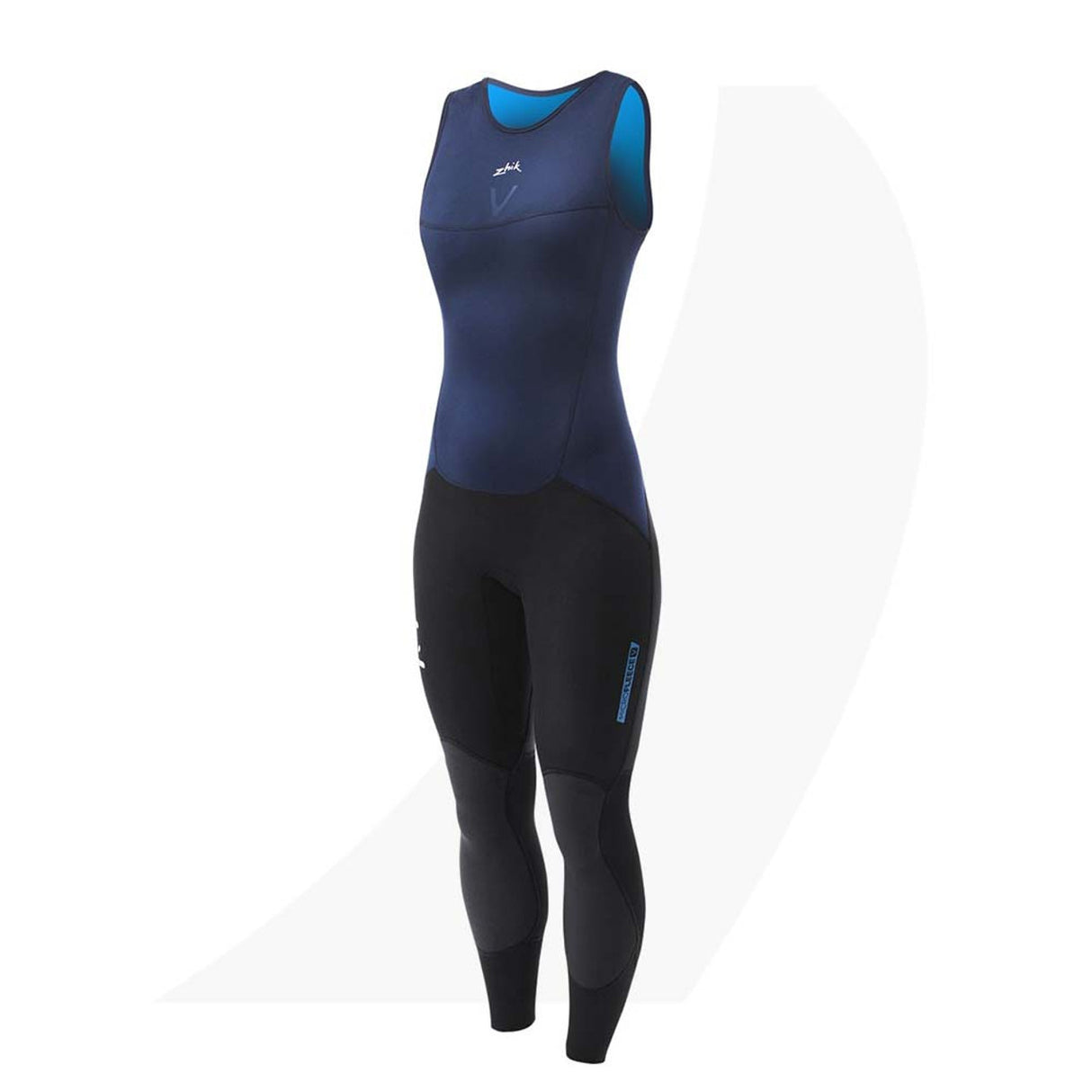 Zhik Women Microfleece V Skiff Navy