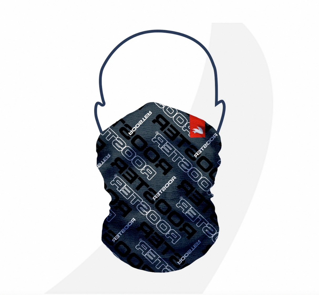 Rooster UV Neck Sleeve face covering (Colors)