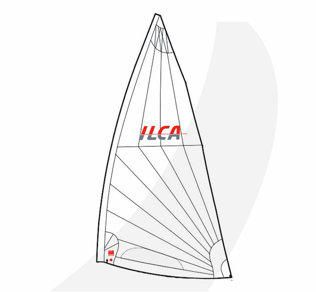 Sail, ILCA 7, MkII, North