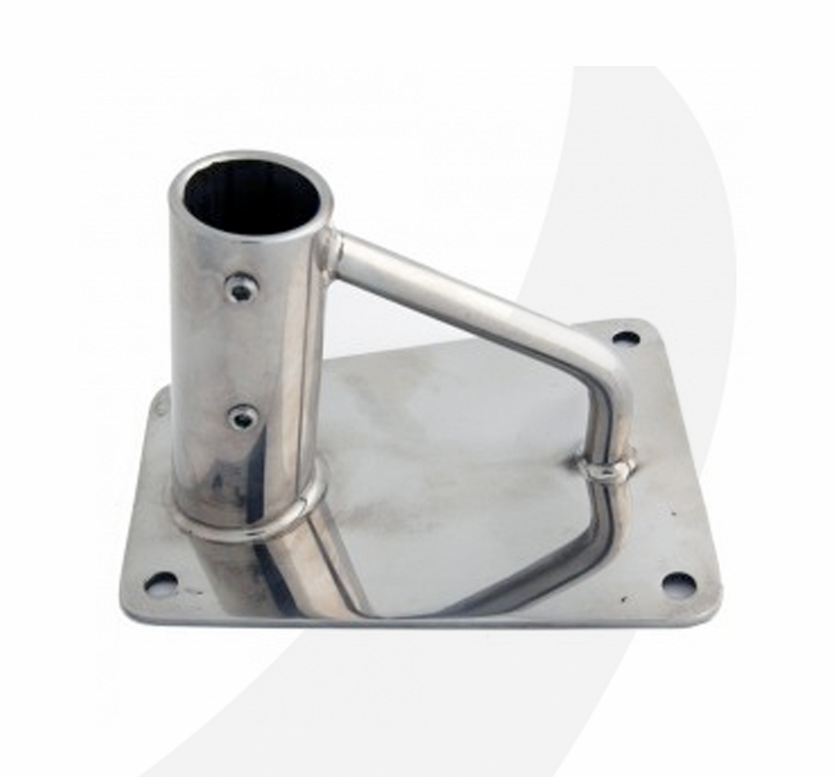 J/24 Aft Stanchion Base - 14 degrees