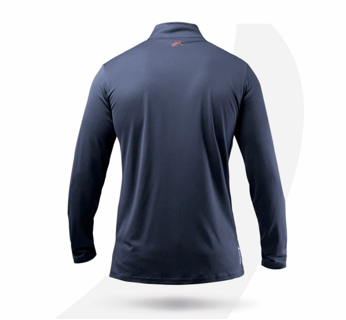 Zhik Mens UVActive High Collar 1/4 Zip Top - Navy