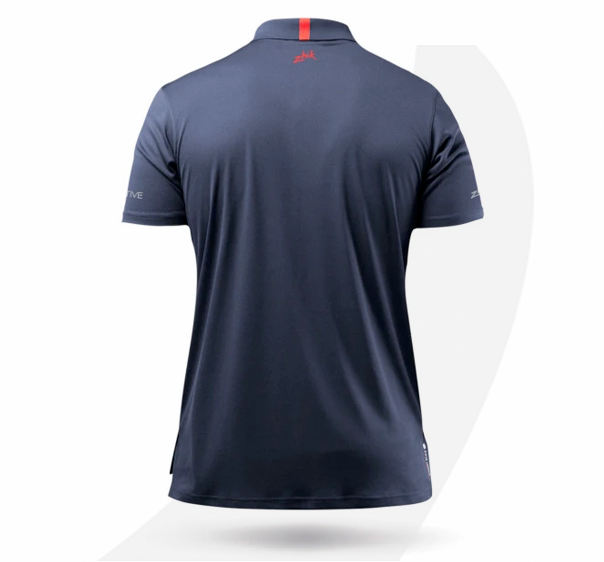 Zhik Mens UVActive Zip Sports Polo - Navy